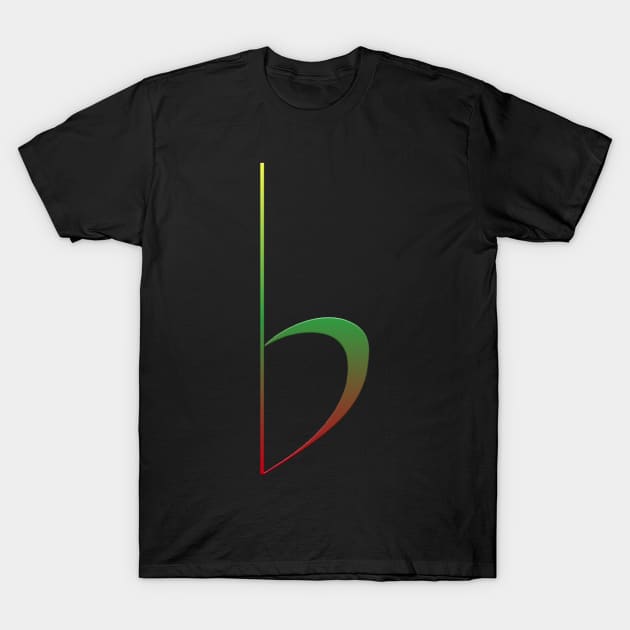 musical note T-Shirt by bahullah_art